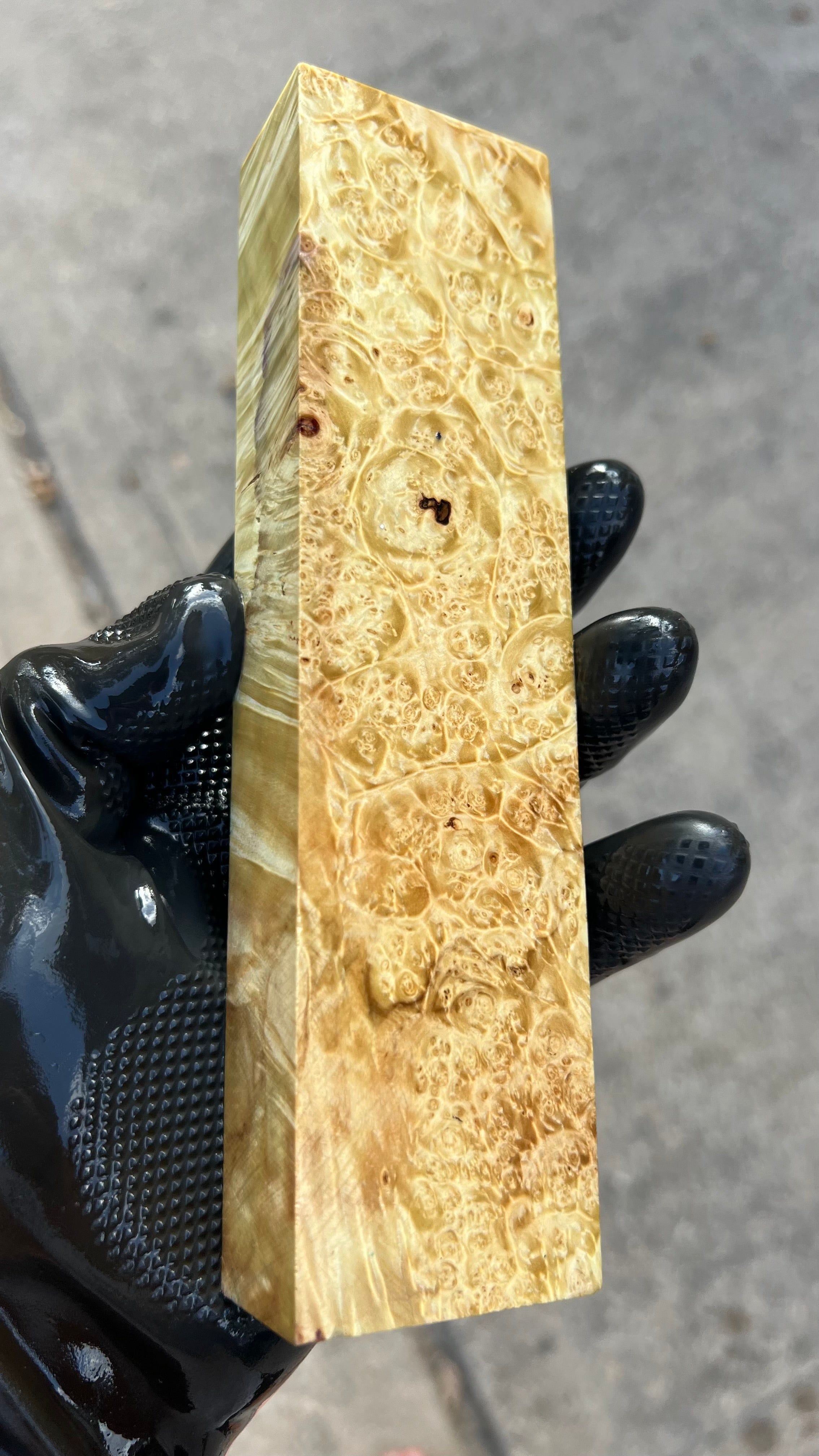 Box Elder Burl Block BEBB-143 (Stabilized)